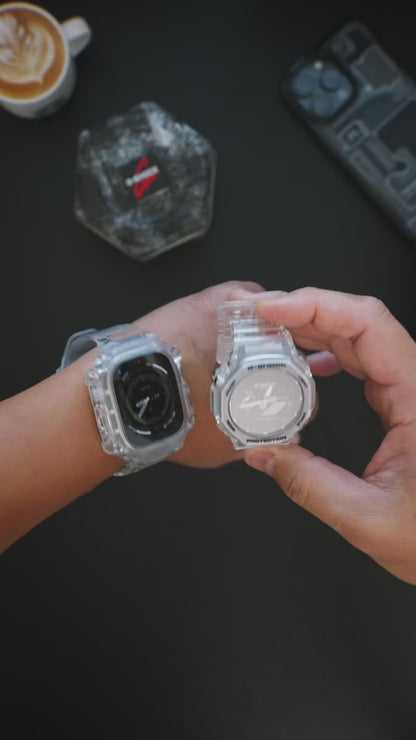 Spigen Rugged Armor Pro for Apple Watch Ultra 3 / 2 / 1 - 49mm - Adjustable Band + Protective Cover.