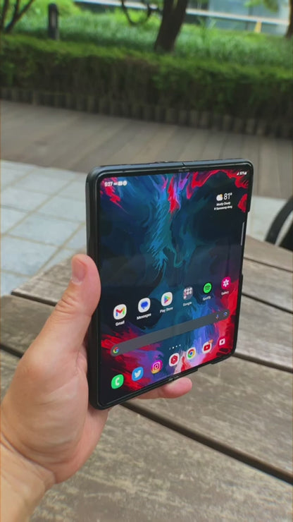 Spigen Tough Armor Pro P for Samsung Galaxy Z Fold 6 - Hidden S Pen Holder and Versatile Kickstand.