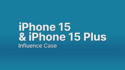 Catalyst Influence Case for iPhone 15 Series - Midnight Black.