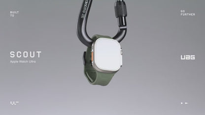 UAG Scout Strap Limited Edition for Apple Watch 49mm / 46mm / 45mm / 44mm -  Slim Antimicrobial Silicone