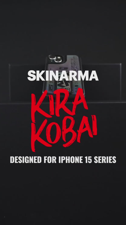 Skinarma Kira Kobai for iPhone 15 Series - MagSafe Compatible + Grip Stand.