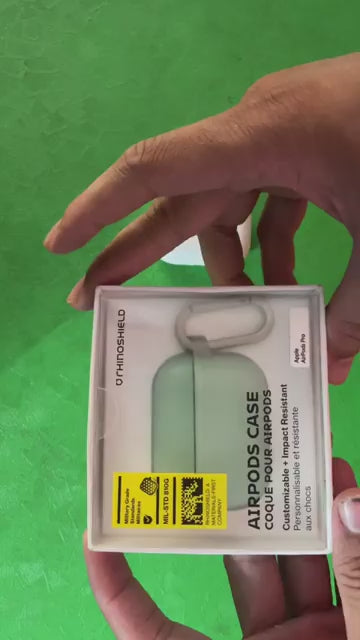 Rhinoshield Airpods Pro 2 Case - Shockproof Protective Case with Carabiner