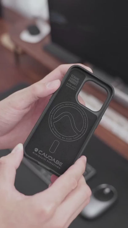 Caudabe Sheath for iPhone 16 Pro Max / Pro - MagSafe Compatible.