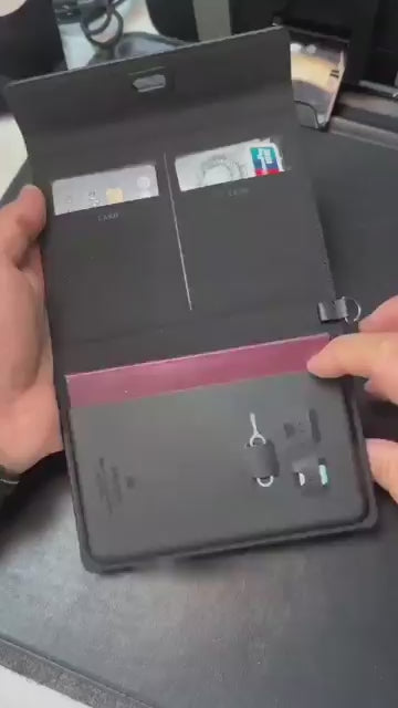 Spigen Universal Passport Holder fit 4 Cards, Passport, Sim Cards and Boarding Pass.