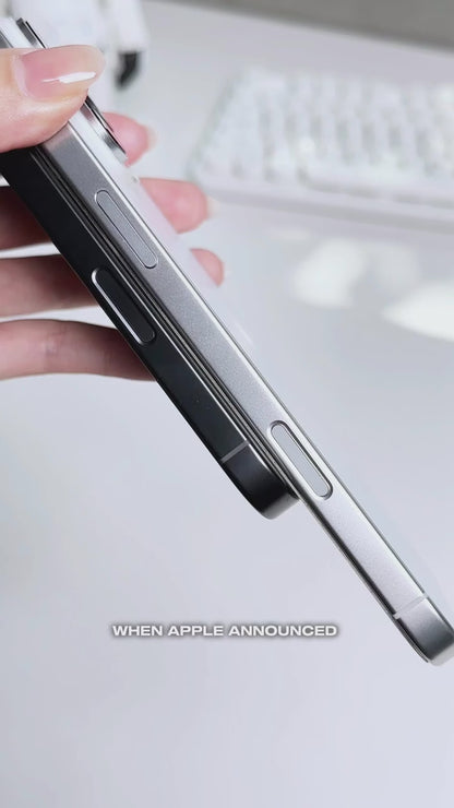 Spigen Ultra Hybrid T ( MagFit + Camera Control ) for iPhone 16 Series - MagSafe Compatible.