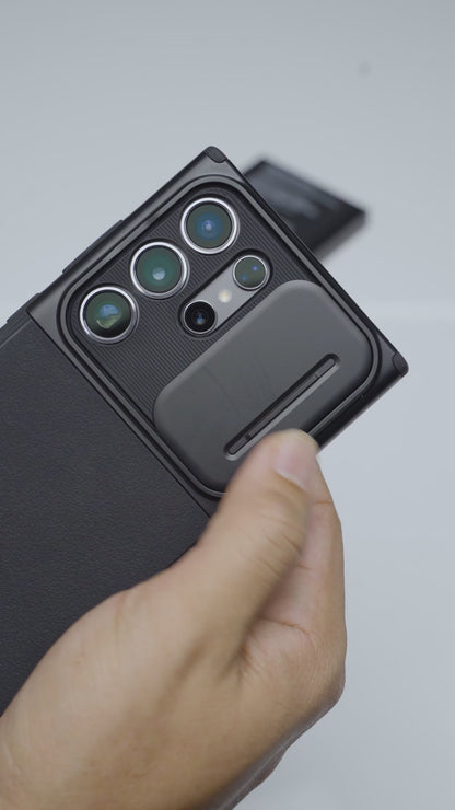 Spigen Optik Armor for Samsung Galaxy S26 Ultra - Slide Cover Camera Protection