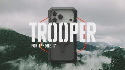 UAG Trooper for iPhone 17 Pro Max - 2 Piece Case Construction MagSafe Compatible