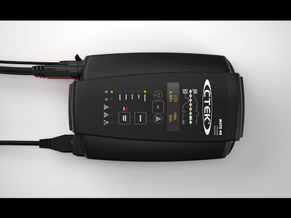 CTEK MXTS 40 (12-24V) Smart Battery Charger with fast multi step charging 2 IN 1 for charging station for workshops and showrooms - private car.