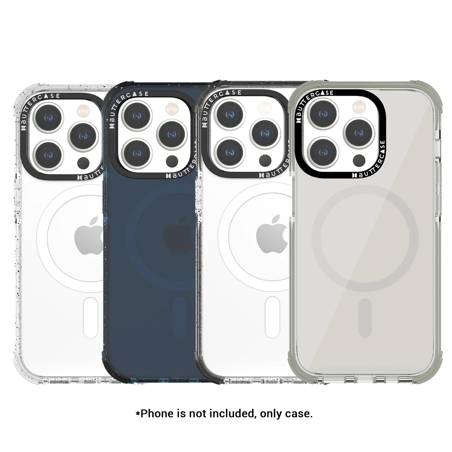 BUTTERCASE Inspire [ Plain ] Series Protective Case for iPhone 15 Series - MagSafe Compatible