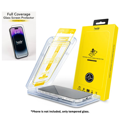 Hoda Tempered Glass Screen Protector for iPhone 15 Series ( Dust Free Helper Included ) 0.33mm Full Coverage - Clear - Forexengineer -Malaysia- 4711441972196-4711441972189-4711441972172-4711441972165