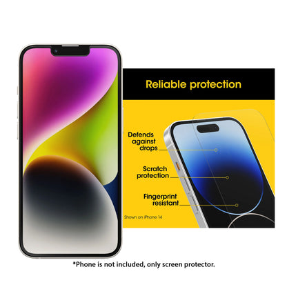 OtterBox Glass for iPhone 15 Series - Tempered Glass Screen Protector - Clear - Forexengineer -Malaysia- 840304743339-840304743230-840304743285-840304743384