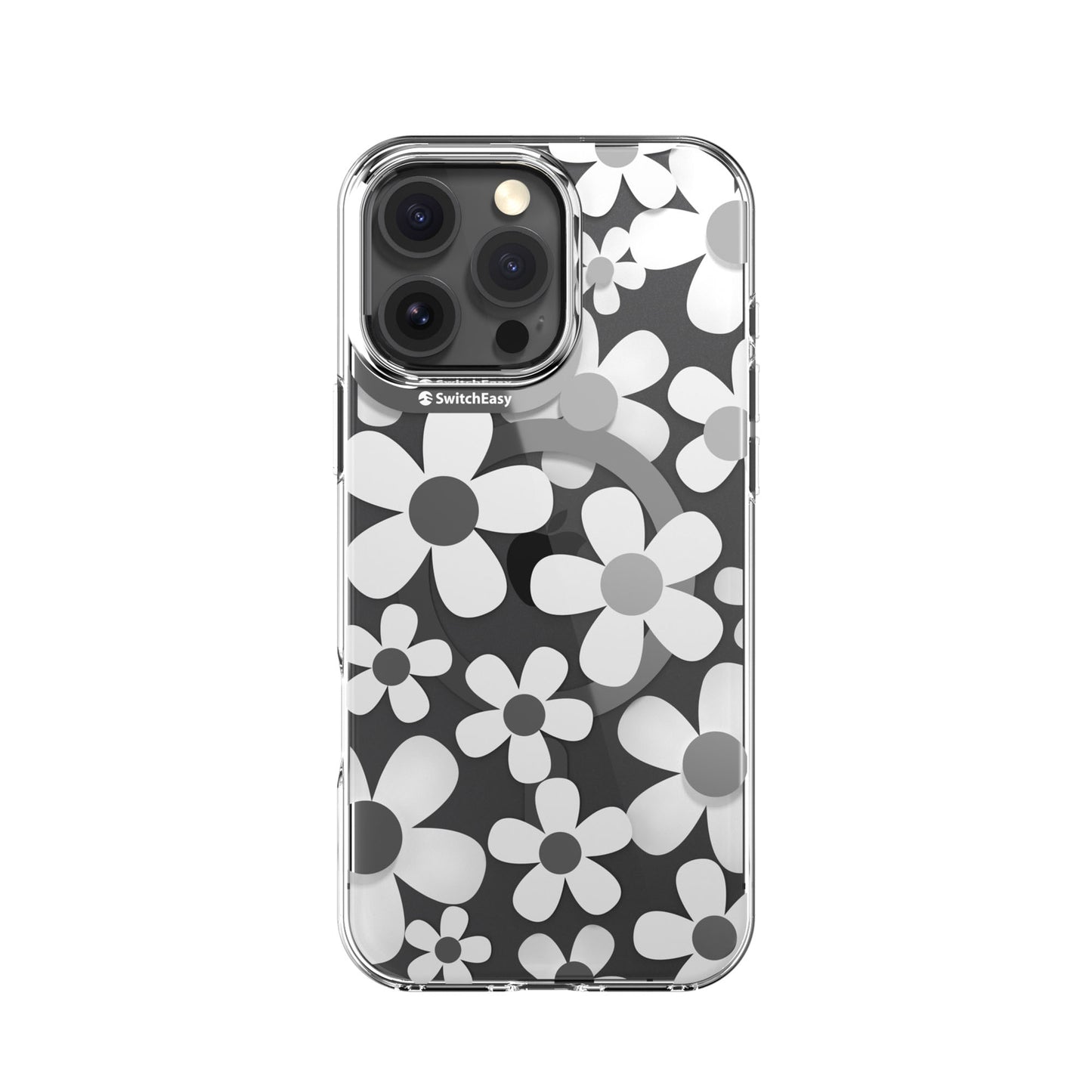 SwitchEasy Fleur M 3D Patterned for iPhone 16 Series - MagSafe Compatible