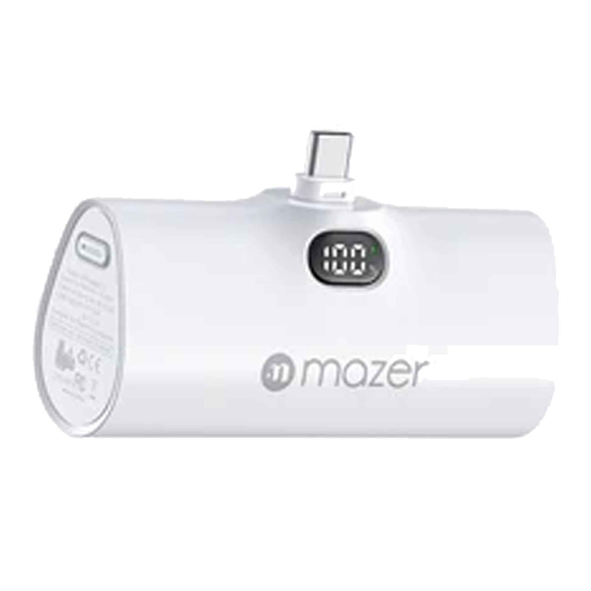 Mazer Super Mini Pocket - Built-in USB-C Connector 5000mAh PD20W Power Bank - Forexengineer -Malaysia