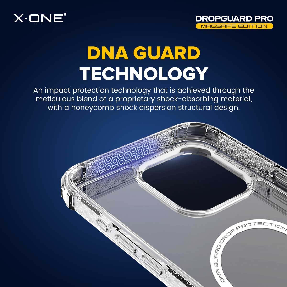 X.One Dropguard Pro for iPhone 15 Series Impact Protection Case - MagSafe Compatible