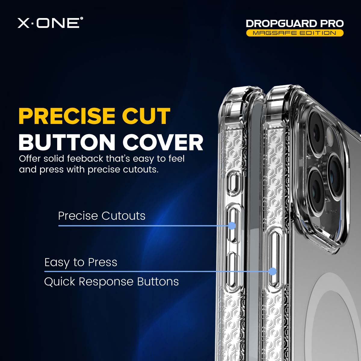 X.One Dropguard Pro for iPhone 15 Series Impact Protection Case - MagSafe Compatible