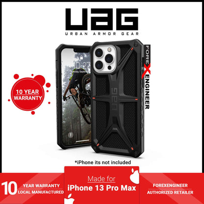 UAG Monarch for iPhone 13 Pro Max 6.7" 5G - Kevlar Black (Barcode: 810070363741 )