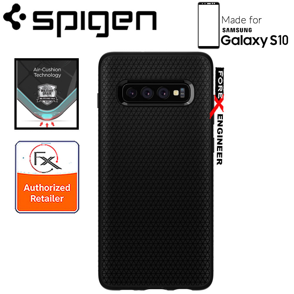 [RACKV2_CLEARANCE] Spigen Liquid Air for Samsung Galaxy S10 - Matte Black