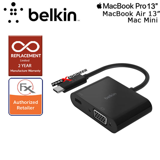 Belkin USB-C to VGA + Charge Adapter 60W PD ( Barcode : 745883799046 )