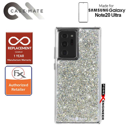 [RACKV2_CLEARANCE] Case Mate Twinkle for Samsung Galaxy Note 20 Ultra 5G 2020 - with Micropel antimicrobial protection ( Stardust ) ( Barcode : 846127195294 )