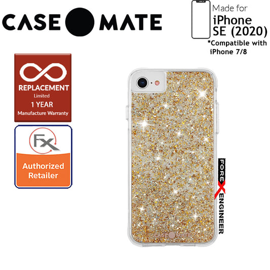 Case Mate Twinkle for iPhone SE (2020) compatible with iPhone 8 - 7  - Stardust ( Barcode: 846127193306 )[]