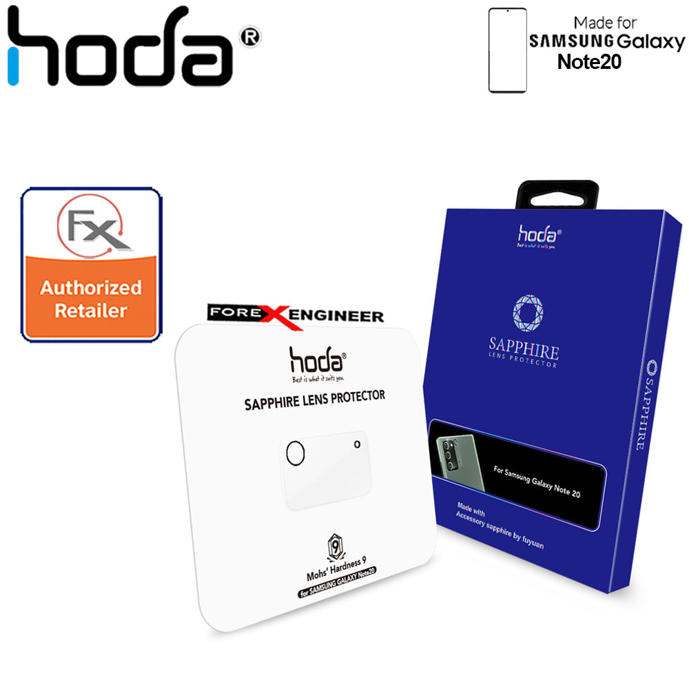 [RACKV2_CLEARANCE] Hoda Sapphire Lens Protector for Samsung Note20 5G 2020 (Barcode : 4713381507857)