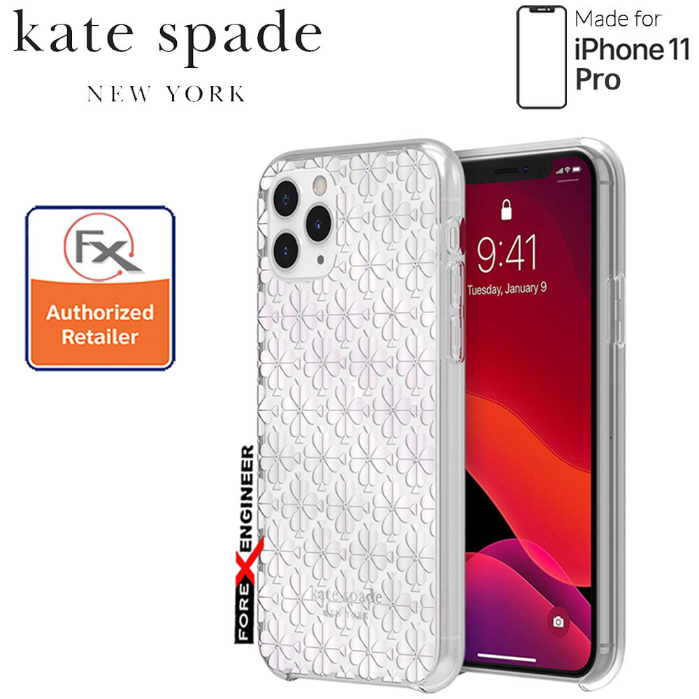 Kate Spade Protective Hardshell for iPhone 11 Pro ( Spade Flower ) ( Barcode : 191058102508 )