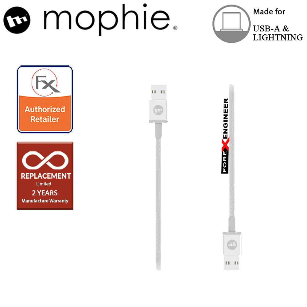 Mophie USB-A to Lightning Cable 3m - White ( Barcode : 848467093728 )