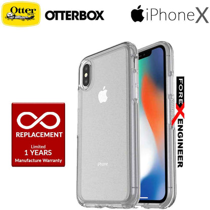 OtterBox Symmetry Clear Series for iPhone X - Stardust  Color - Forexengineer-malaysia