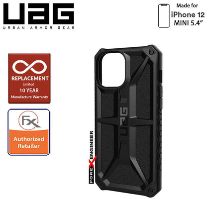 UAG Monarch for iPhone 12 Mini 5G 5.4" - Rugged Military Drop Tested ( Black ) - ( Barcode : 812451035940 )