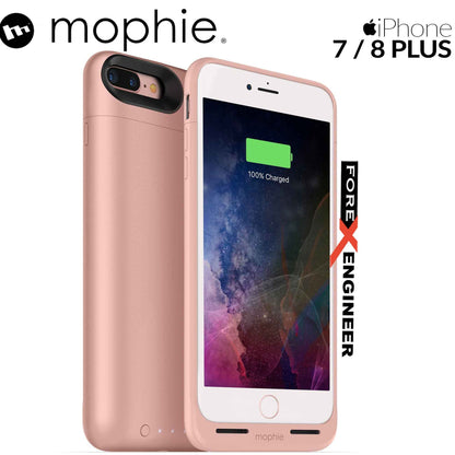Mophie Juice Pack air for iphone 7 - 8 plus - rose gold color (wireless charge capable) - Forexengineer-malaysia