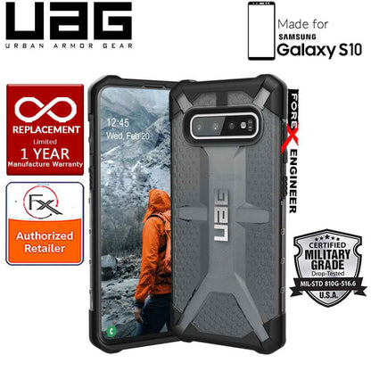 UAG Plasma for Samsung Galaxy S10 - Feather-Light Military Drop Tested - Ash - Forexengineer-malaysia