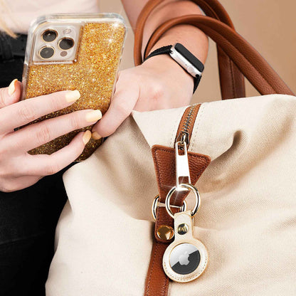Case-Mate AirTag Clip Ring Case - Gold (Barcode: 840171705287 )