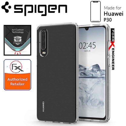 Spigen Liquid Crystal for Huawei P30 - Crystal Clear - Forexengineer-malaysia