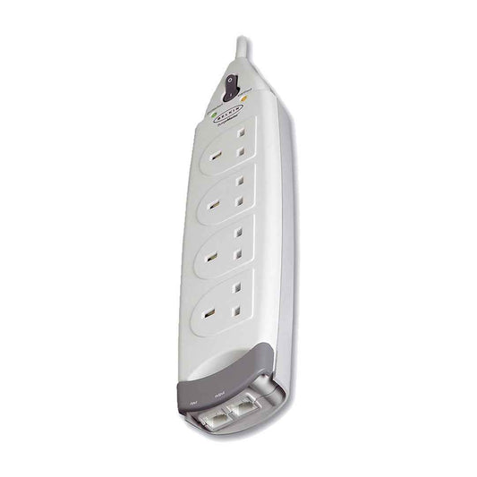 Belkin Home Series 4-Socket Surge Protector ( 2m ) with Arieal Protection (Barcode: 722868745861 )