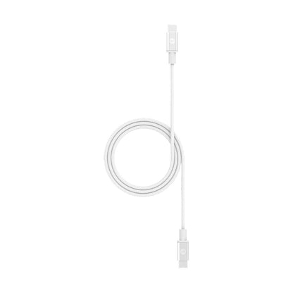 Mophie USB-C to USB-C ( 3.1 ) ( 1.5m ) - White (Barcode: 848467093605 ) - Forexengineer-malaysia