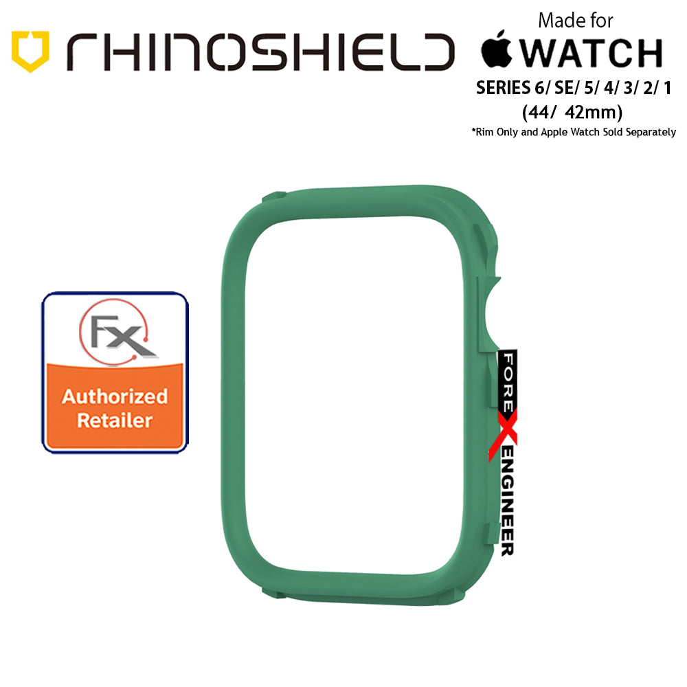 Rhinoshield RIM for Apple Watch 44mm - 42mm Series 6 - SE - 5 - 4 - 3 - 2 - 1 - Use with Rhinoshield CrashGuard NX - Fern Green (Barcode: 4710562402056)