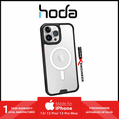 Hoda ROUGH Case Military Standard for iPhone 13 Pro 6.1" 5G - Magsafe Compatible - Black (Barcode: 4711103542750 ) - Forexengineer -Malaysia- 4711103542750