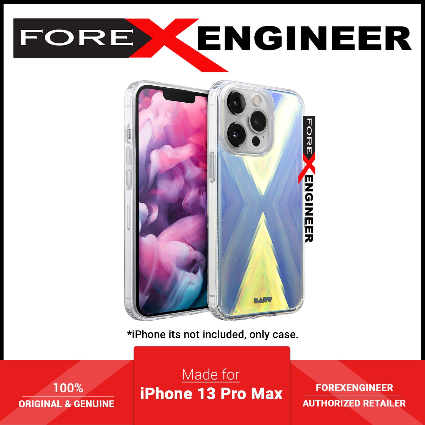 Laut Holo-X Case for iPhone 13 Pro Max 6.7" 5G - Crystal (Barcode: 4895206923521 )