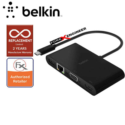[RACKV2_CLEARANCE] Belkin USB-C Multimedia + Charge Adapter (100W PD) - (Barcode : 745883799107 )