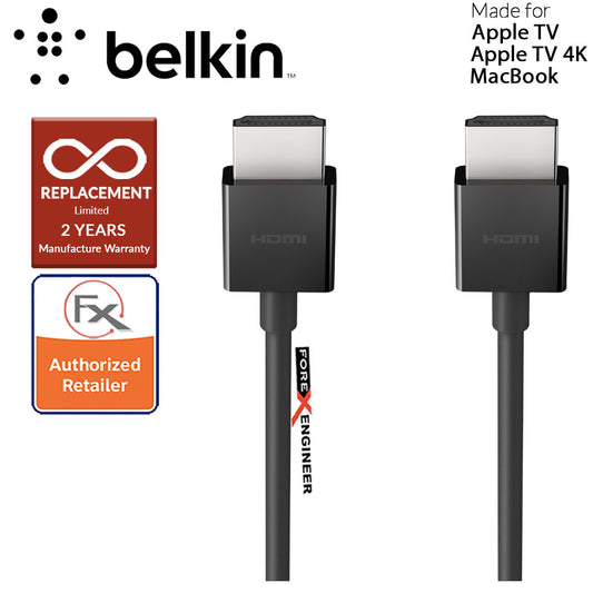 Belkin Ultra HD High Speed HDMI® Cable 2M- Support Dolby Vision 4K HDR 10 ( Barcode: 745883741427 )