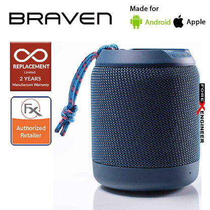 Braven BRV Mini Waterproof Wireless Speaker - Blue (Barcode: 848467098907)
