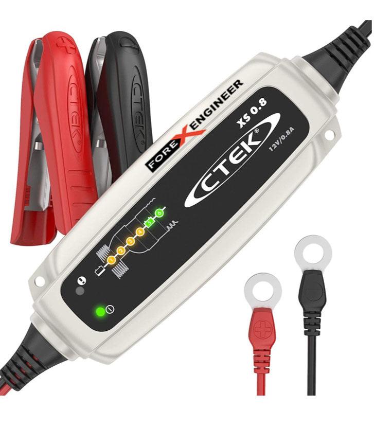 CTEK - XS 0.8 Smart Battery Charger with 5 Years Warranty