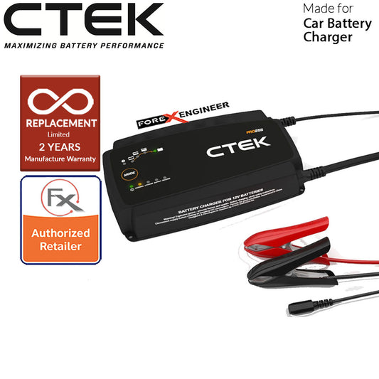 CTEK - PRO 25S Battery Charger and Power Supply 25A + 2 Years Warranty ( Barcode: 7340103401988 )