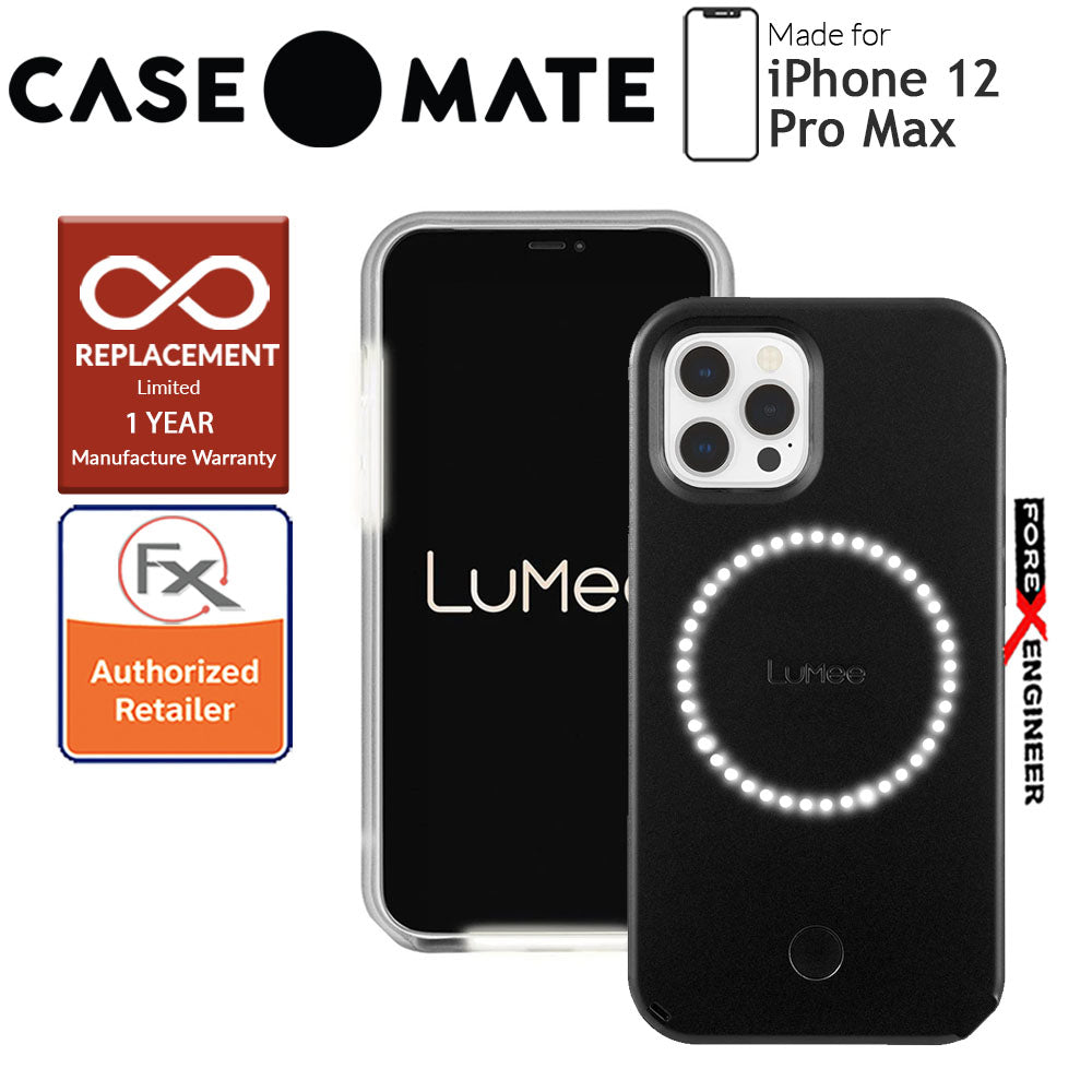 Case Mate iPhone 12 Pro Max (6.7) LuMee Duo - Matte Black (Barcode: 846127196048)