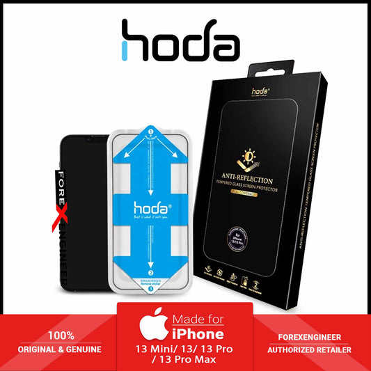 Hoda Anti-Reflection Tempered Glass for iPhone 13 - 13 Pro 6.1" 5G - with Helper (Barcode: 4711103542583 )