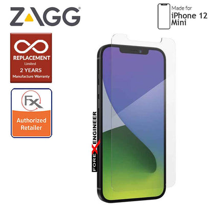 InvisibleShield Glass Elite+ for iPhone 12 Mini 5G 5.4" - Clear (Barcode: 840056131750)