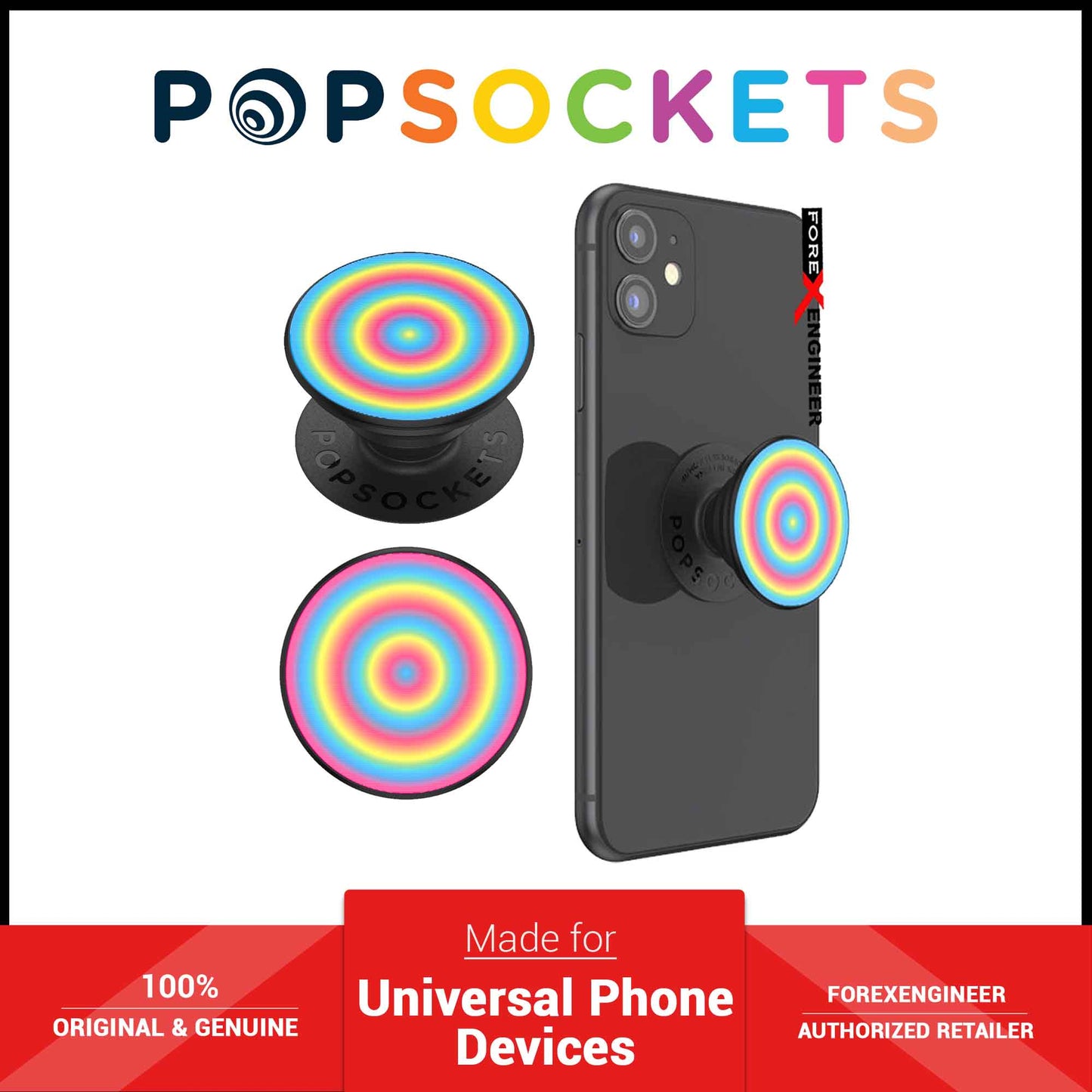 PopSockets Swappable PopGrip Premium Lenticular Void ( Barcode : 842978184814 )