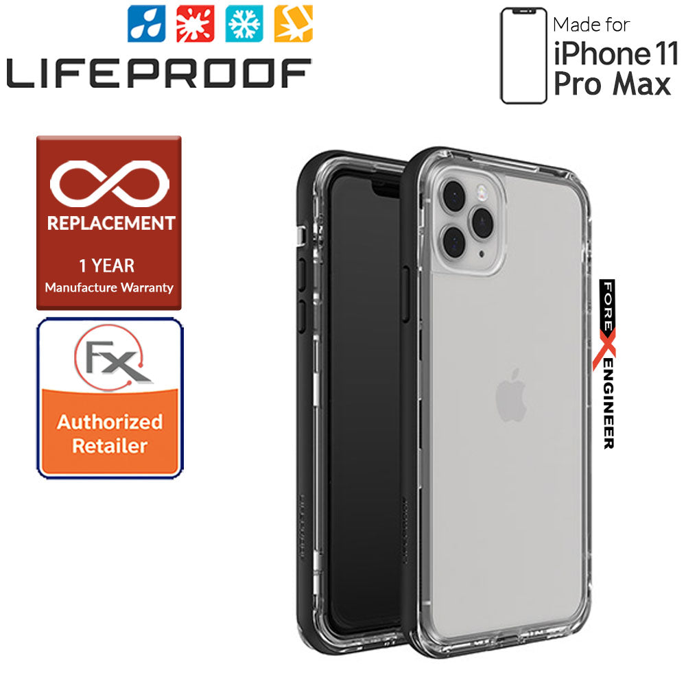 Lifeproof NEXT for iPhone 11 Pro Max - Drop Proof, Dirt Proof, Snow Proof Case - Black Crystal