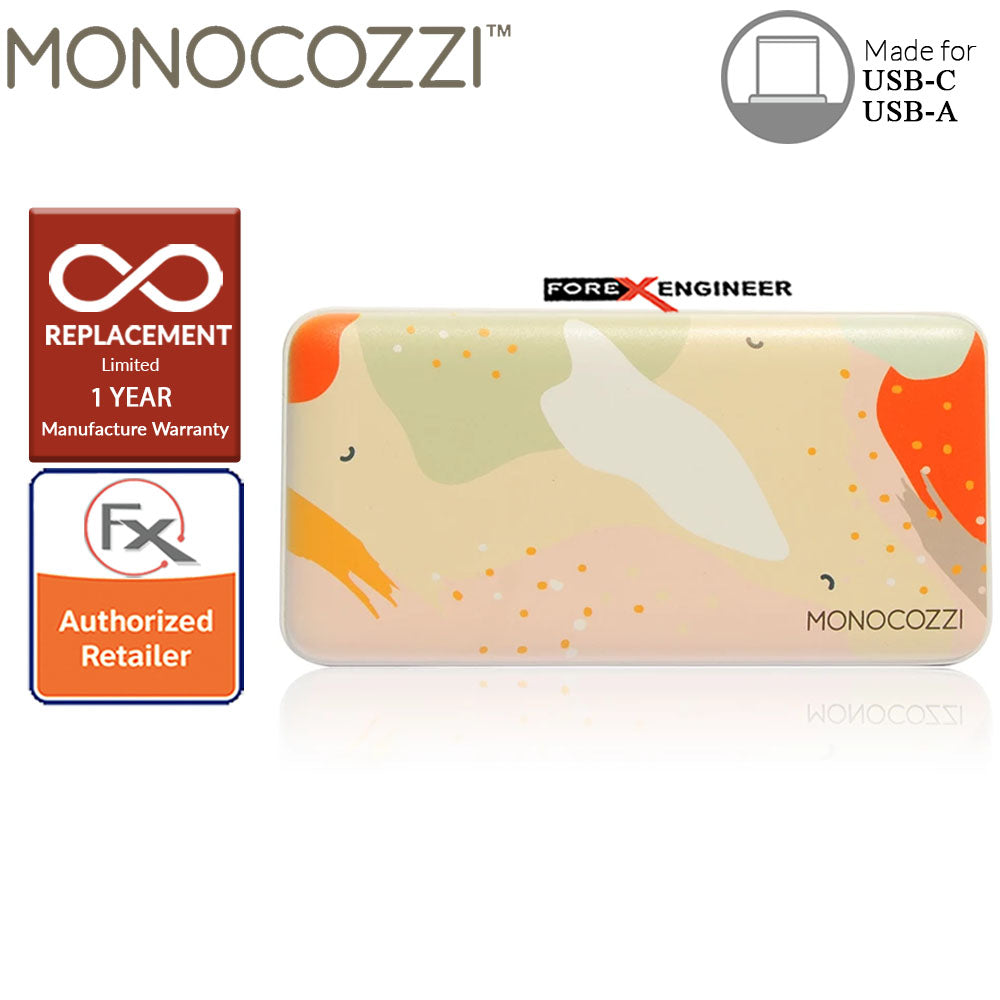 [RACKV2_CLEARANCE] Monocozzi Pattern Lab Powerbank 10000mAh 18W PD QC3.0 Abstract color