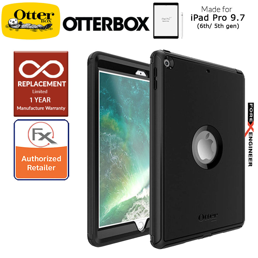 OtterBox Defender Series for iPad 9.7 inch 2018 5th - 6th Gen - Black Color ( Barcode: 660543419112 )